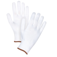Gants tricot&eacute;s sans couture, Polyester, Calibre 10, Grand St. Lawrence Industrial & Safety Supply