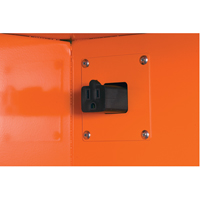 Armoires de rangement pour pr&eacute;paration aux situations d'urgence, Acier, 4 Tablettes, 65" h x 43" la x 18" P, Orange St. Lawrence Industrial & Safety Supply