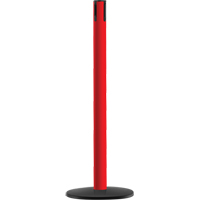 Advance TensaBarrier&reg; - Receiver Post, 36" High, Red St. Lawrence Industrial & Safety Supply