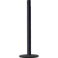 Advance TensaBarrier&reg; - Receiver Post, 36" High, Black St. Lawrence Industrial & Safety Supply