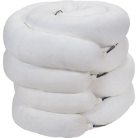 Sorbent Boom, Oil Only, 10' L x 8" W, 40 gal. Absorbancy, 4 /Pack St. Lawrence Industrial & Safety Supply