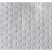 Premium Bonded Sorbent Pads, Oil Only, 15" x 17", 8 gal. Absorbancy St. Lawrence Industrial & Safety Supply