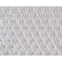 Premium Fine Fiber Sorbent Pads, Oil Only, 15" x 17", 25 gal. Absorbancy St. Lawrence Industrial & Safety Supply
