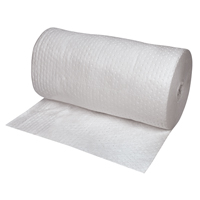 Premium Laminated (SMS) Sorbent Rolls, Heavyweight, 150' L x 30" W, 50 gal. Absorbancy St. Lawrence Industrial & Safety Supply