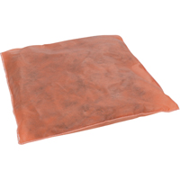 Tampon absorbant, Mati&egrave;res dangereuses, 18" lo x 18" la, 45 gal. absorption/pqt St. Lawrence Industrial & Safety Supply