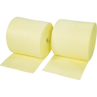 Premium Bonded Sorbent Pads, Heavyweight, 150' L x 15" W, 25 gal. Absorbancy St. Lawrence Industrial & Safety Supply
