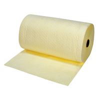 Premium Bonded Sorbent Pads, Heavyweight, 150' L x 30" W, 50 gal. Absorbancy St. Lawrence Industrial & Safety Supply