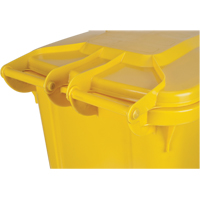 Contenant jaune mobile, Polyur&eacute;thane, 63 gallons/63 gal. US St. Lawrence Industrial & Safety Supply
