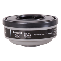 North&reg; N Series Respirator Cartridges, Gas/Vapour Cartridge, Organic Vapour St. Lawrence Industrial & Safety Supply