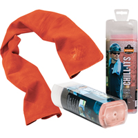 Serviettes de refroidissement 6602 Chill-Its, Orange haute visibilit&eacute; St. Lawrence Industrial & Safety Supply