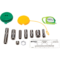 Trousse de mise &agrave; niveau pour douche oculaire/faciale Axion Advantage avec t&ecirc;te de douche oculaire/faciale en plastique ABS vert St. Lawrence Industrial & Safety Supply