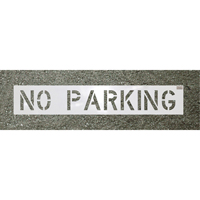 Parking Lot Stencils, Pictogram, 4" x 3" St. Lawrence Industrial & Safety Supply