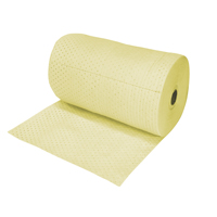 Industrial-Grade Fine Fibre Sorbent Rolls, Heavyweight, 150' L x 30" W, 70 gal. Absorbancy St. Lawrence Industrial & Safety Supply