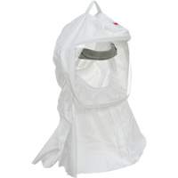 Cagoule Versaflo de haute durabilit&eacute; avec coiffe int&eacute;gr&eacute;e, Grand/Moyen, Coiffe souple, Bavette Simple St. Lawrence Industrial & Safety Supply