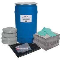 Shop Spill Kit, Universal, Drum, 30 US gal. Absorbancy St. Lawrence Industrial & Safety Supply