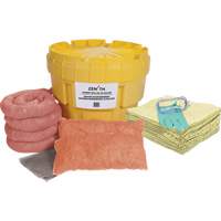 Spill Kit, Hazmat, Overpack/Salvage Drum, 20 US gal. Absorbancy St. Lawrence Industrial & Safety Supply