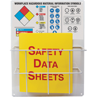 Haz-Mat Basket Style Centre Boards, English, Binders Included St. Lawrence Industrial & Safety Supply