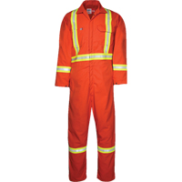 Westex UltraSoft&reg; Unlined Coveralls, Large, Orange St. Lawrence Industrial & Safety Supply