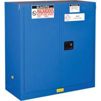 Sure-Grip&reg; Ex Hazardous Material Safety Cabinets, 30 gal., 43" x 44" x 18" St. Lawrence Industrial & Safety Supply