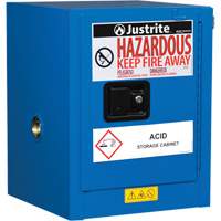 Sure-Grip&reg; Ex Hazardous Material Countertop Safety Cabinets, 4 gal., 17" x 22" x 17" St. Lawrence Industrial & Safety Supply