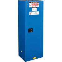 Sure-Grip&reg; Ex Hazardous Material Slimline Safety Cabinets, 22 gal., 23.25" x 65" x 18" St. Lawrence Industrial & Safety Supply