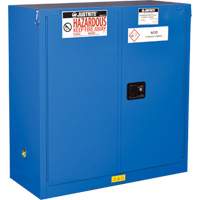ChemCor&reg; Lined Hazardous Material Safety Cabinets, 30 gal., 43" x 44" x 18" St. Lawrence Industrial & Safety Supply