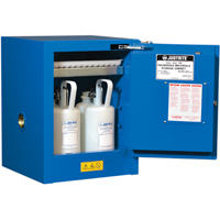 ChemCor&reg; Lined Hazardous Material Countertop Safety Cabinets, 4 gal., 17" x 22" x 17" St. Lawrence Industrial & Safety Supply