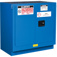 ChemCor&reg; Lined Hazardous Material Undercounter Safety Cabinets, 22 gal., 35" x 35" x 22" St. Lawrence Industrial & Safety Supply