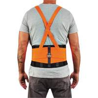 Ceinture de support dorsal haute visibilit&eacute; en &eacute;lasthanne ProFlex 100HV, &eacute;lastique, T-petit St. Lawrence Industrial & Safety Supply