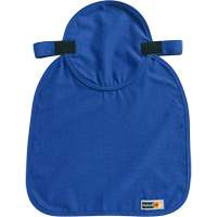 Tampon et voile pour le cou refroidissants et ignifug&eacute;s pour casque de s&eacute;curit&eacute; Chill-Its 6717FR, Bleu St. Lawrence Industrial & Safety Supply