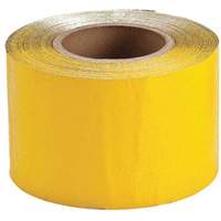 Ruban de marquage temporaire pour la chauss&eacute;e, 4" x 150', Vinyle, Jaune St. Lawrence Industrial & Safety Supply