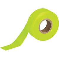 Ruban pour signalisation, 1,188" la x 150' lo, Lime fluorescent St. Lawrence Industrial & Safety Supply