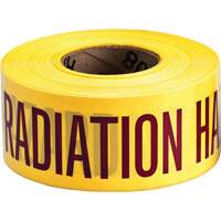 Ruban pour barricade, Anglais, 3" la x 1000' lo, 3 mils, Magenta/jaune St. Lawrence Industrial & Safety Supply