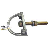 Miller&reg; Anchorage Connector with Hardware, D-Ring, Permanent Use St. Lawrence Industrial & Safety Supply