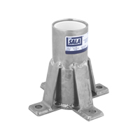 Base de potence pour collier de passage pour installation sur le plancher DBI-SALA Advanced St. Lawrence Industrial & Safety Supply