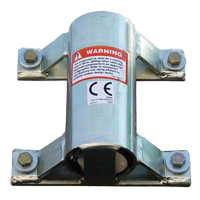 Base &agrave; davier pour collier de passage pour installation murale DBI-SALA Advanced St. Lawrence Industrial & Safety Supply
