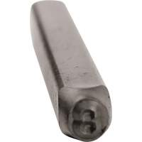 Individual Standard General Purpose Steel Hand Stamp Pieces, # 8, 3/32" St. Lawrence Industrial & Safety Supply