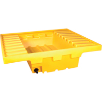 Ultra-Rack Sump&reg;, 51.5" L x 51.5" W x 12" H, 66 US gal. Capacity St. Lawrence Industrial & Safety Supply