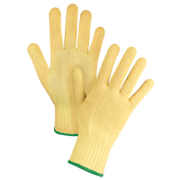 Seamless String Knit Gloves, Size Medium/8, 7 Gauge, Kevlar&reg; Shell, ASTM ANSI Level A2/EN 388 Level 3 St. Lawrence Industrial & Safety Supply