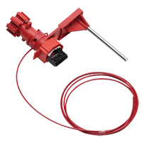 Petit dispositif de verrouillage avec bras de blocage pour valves, Type Universel St. Lawrence Industrial & Safety Supply