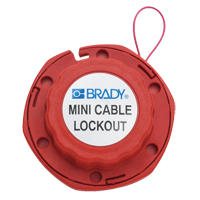 Mini dispositif de verrouillage &agrave; c&acirc;ble, Longueur de 8' St. Lawrence Industrial & Safety Supply