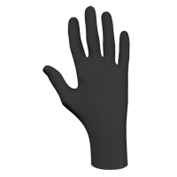 Gants biod&eacute;gradables 6112PF, T-petit, Nitrile, 4 mils, Sans poudre, Noir St. Lawrence Industrial & Safety Supply