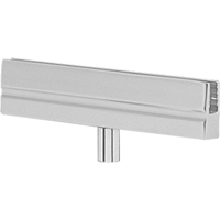 Support d'enseigne pour poteau portable, Chrome poli St. Lawrence Industrial & Safety Supply