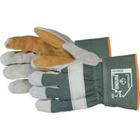 Endura&reg; Double-Palm Fitters Gloves, One Size, Split Cowhide Palm St. Lawrence Industrial & Safety Supply