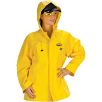 Hurricane Flame Retardant/Oil Resistant Rain Suits - Jackets, 4X-Large, Yellow St. Lawrence Industrial & Safety Supply