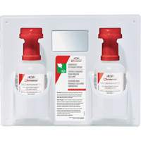 Dynamic Single-Use Eyewash Station with Isotonic Solution, Double St. Lawrence Industrial & Safety Supply