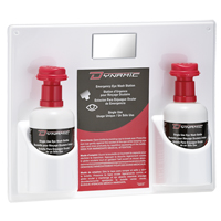 Dynamic Single-Use Eyewash Station with Isotonic Solution, Double St. Lawrence Industrial & Safety Supply