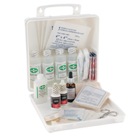 Dynamic Burn First Aid Kit for Welders, Class 1 Medical Device, Plastic B St. Lawrence Industrial & Safety Supply