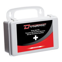 Dynamic Car First Aid Kit, Class 1 Medical Device, Plastic B St. Lawrence Industrial & Safety Supply