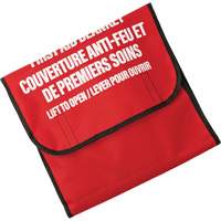 Dynamic Fire Blanket with Nylon Pouch Holder, Wool, 60"L x 71"W St. Lawrence Industrial & Safety Supply